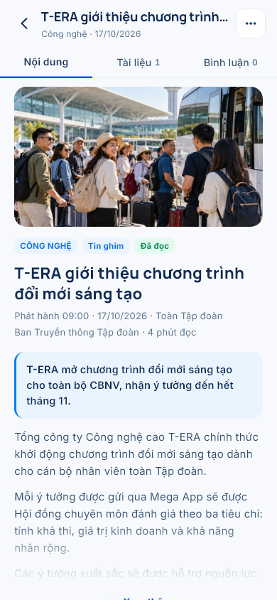 Đọc một bài